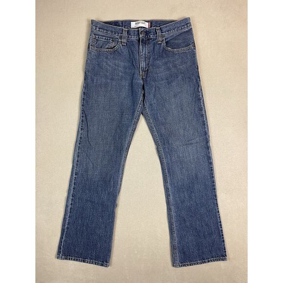 Levis 527 Jeans Mens‎ 32 x 32 Blue Straight Boot Cut Casual Workwear Denim Adult - Picture 1 of 12